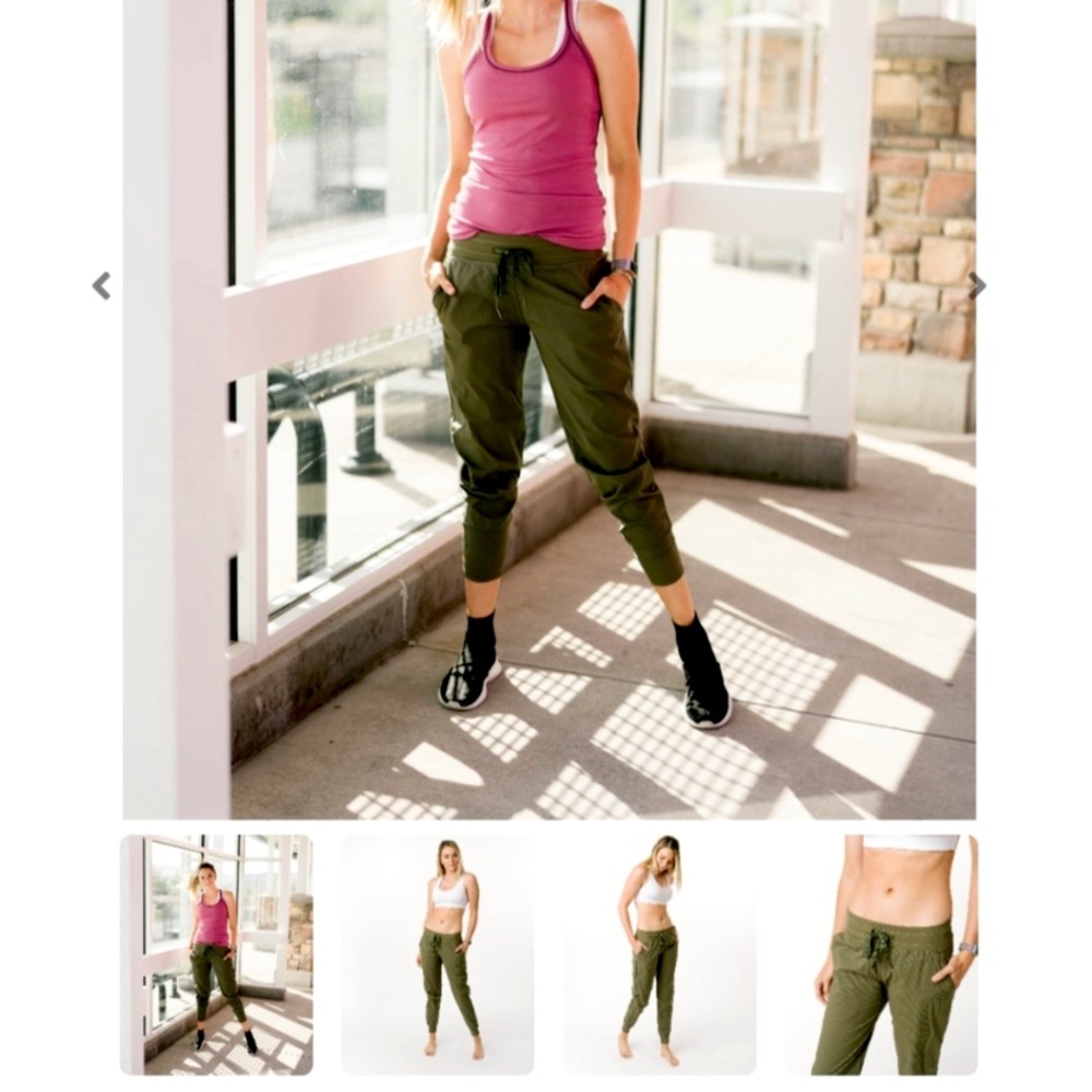 ZYIA Active “Olive Trail Jogger” Size Large